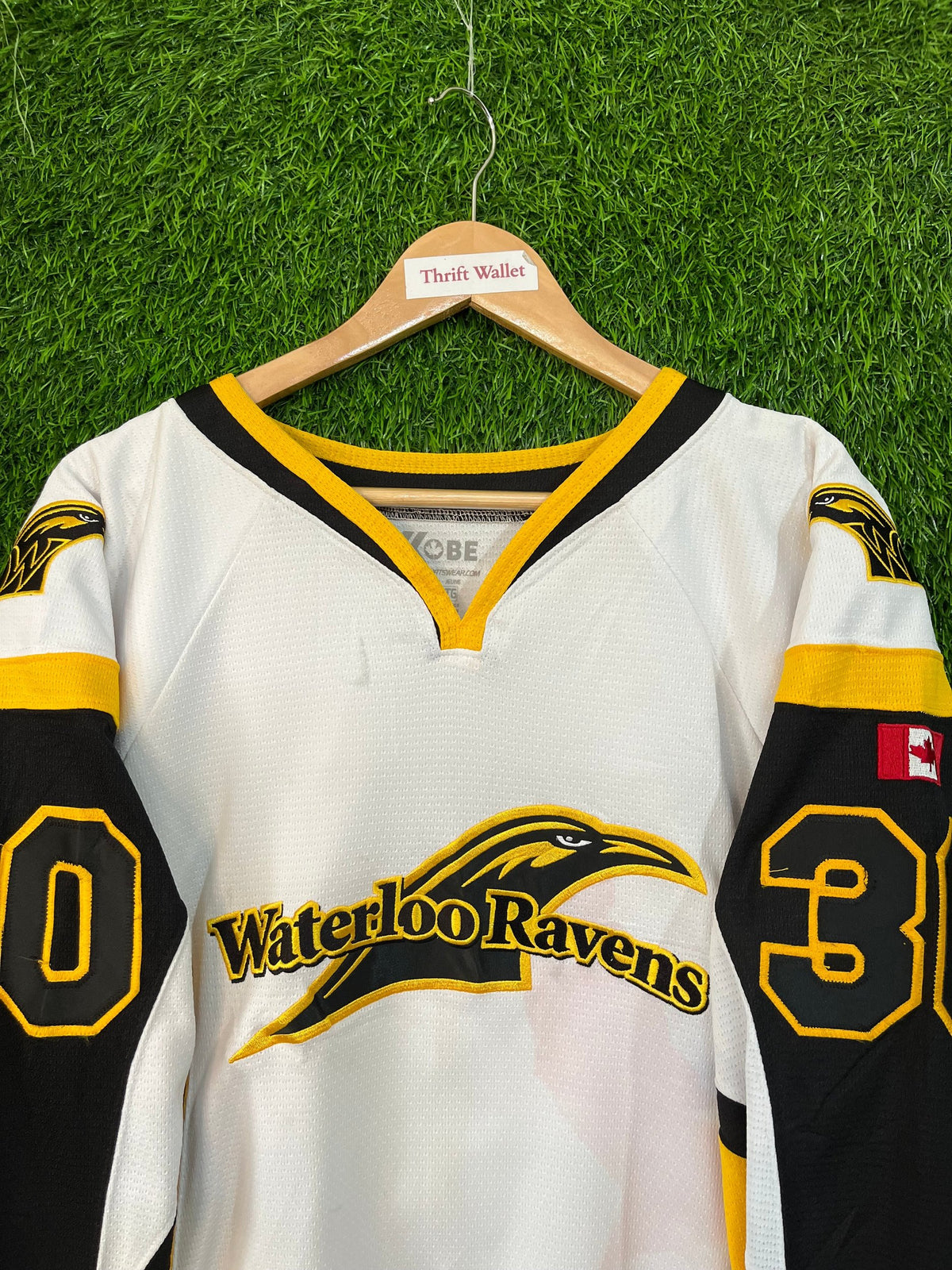 Ice Hockey Jerseys Vintage Retro / Throwback Y2K - Waterloo Ravens 30