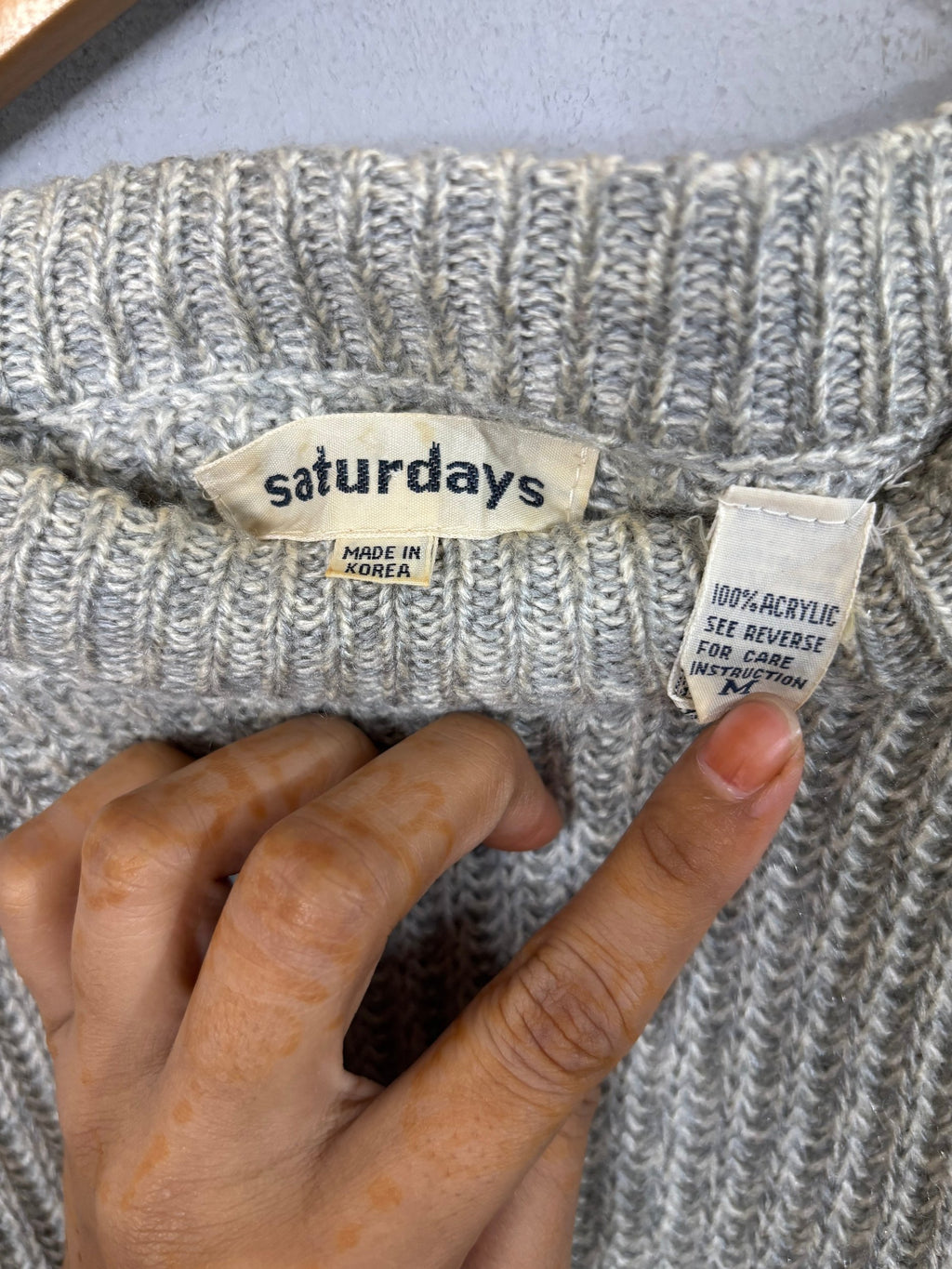 Cardigan Vintage Streetwear - Saturdays
