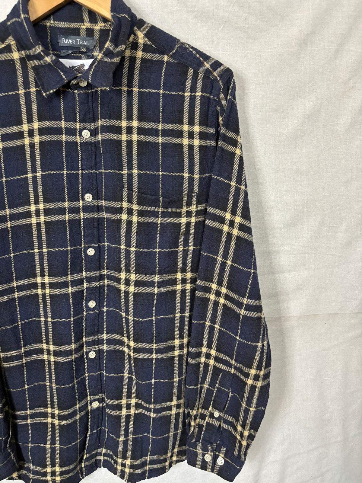 Flannel Shirt Vintage Streetwear River TRAI