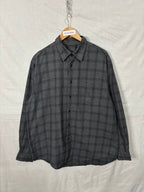 Flannel Shirt Vintage Streetwear IZOD