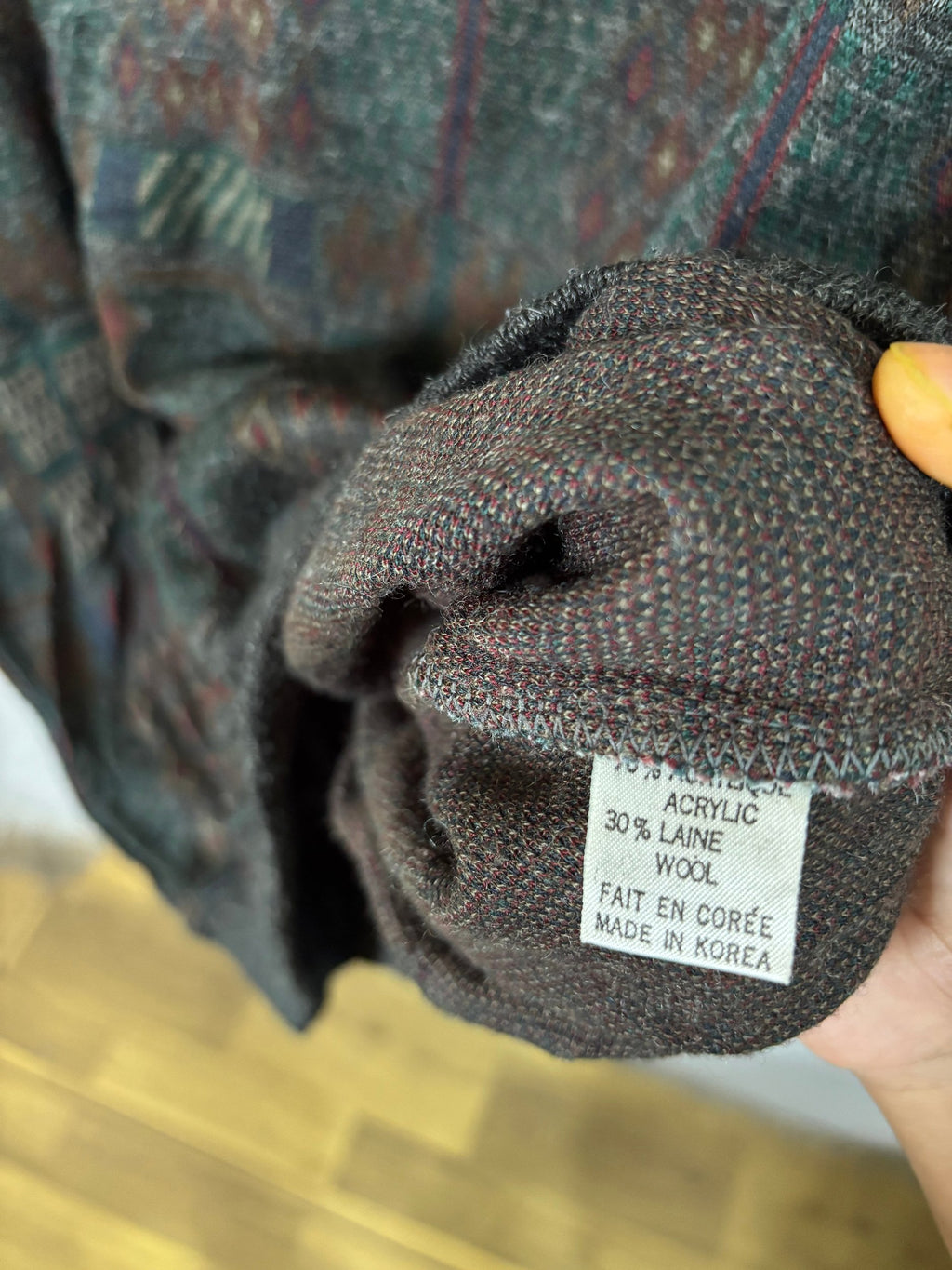 Cardigan Vintage Oversized - Modango