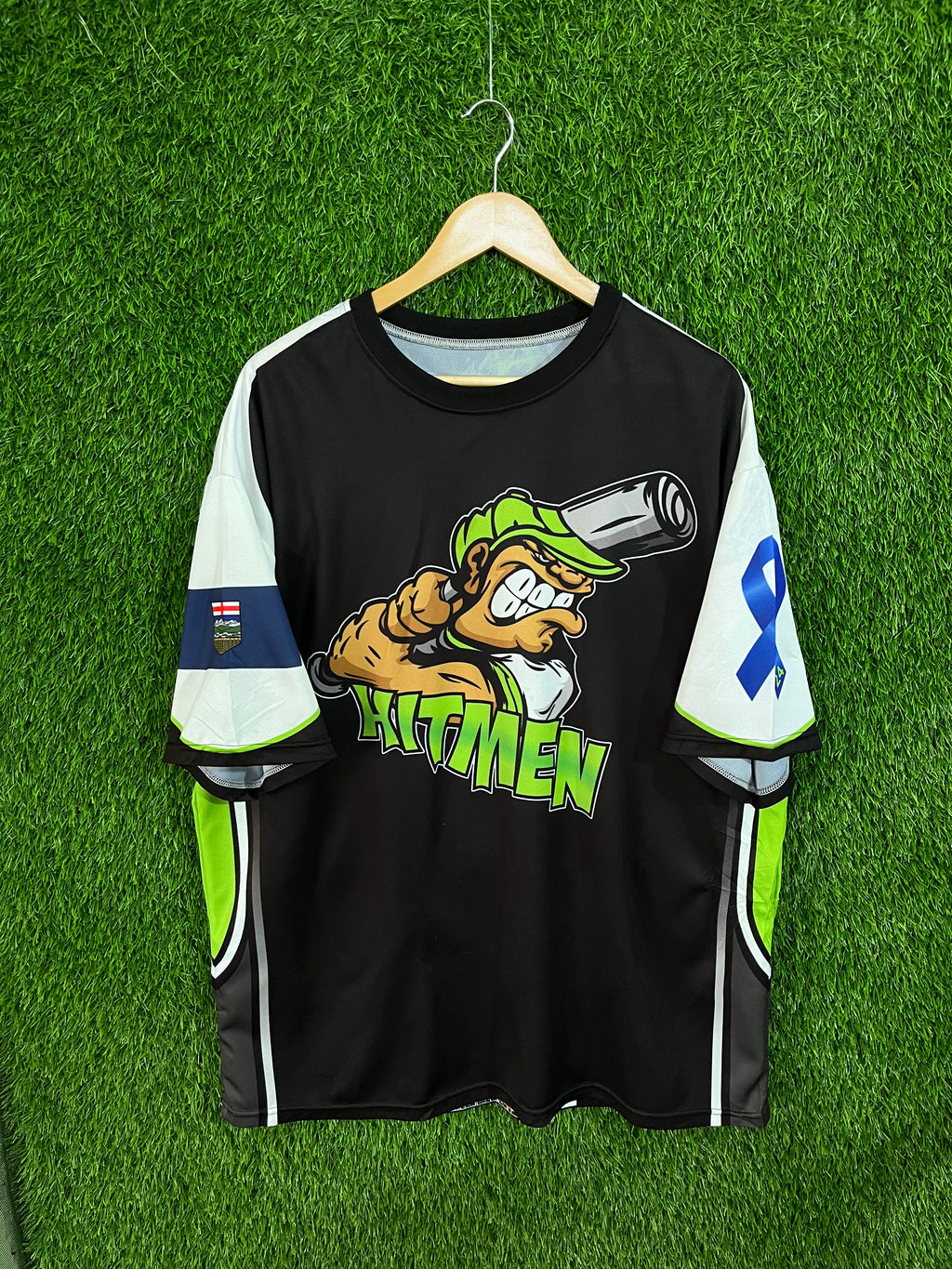 Half Sleeve Jerseys Oversized Streetwear Hitmen
