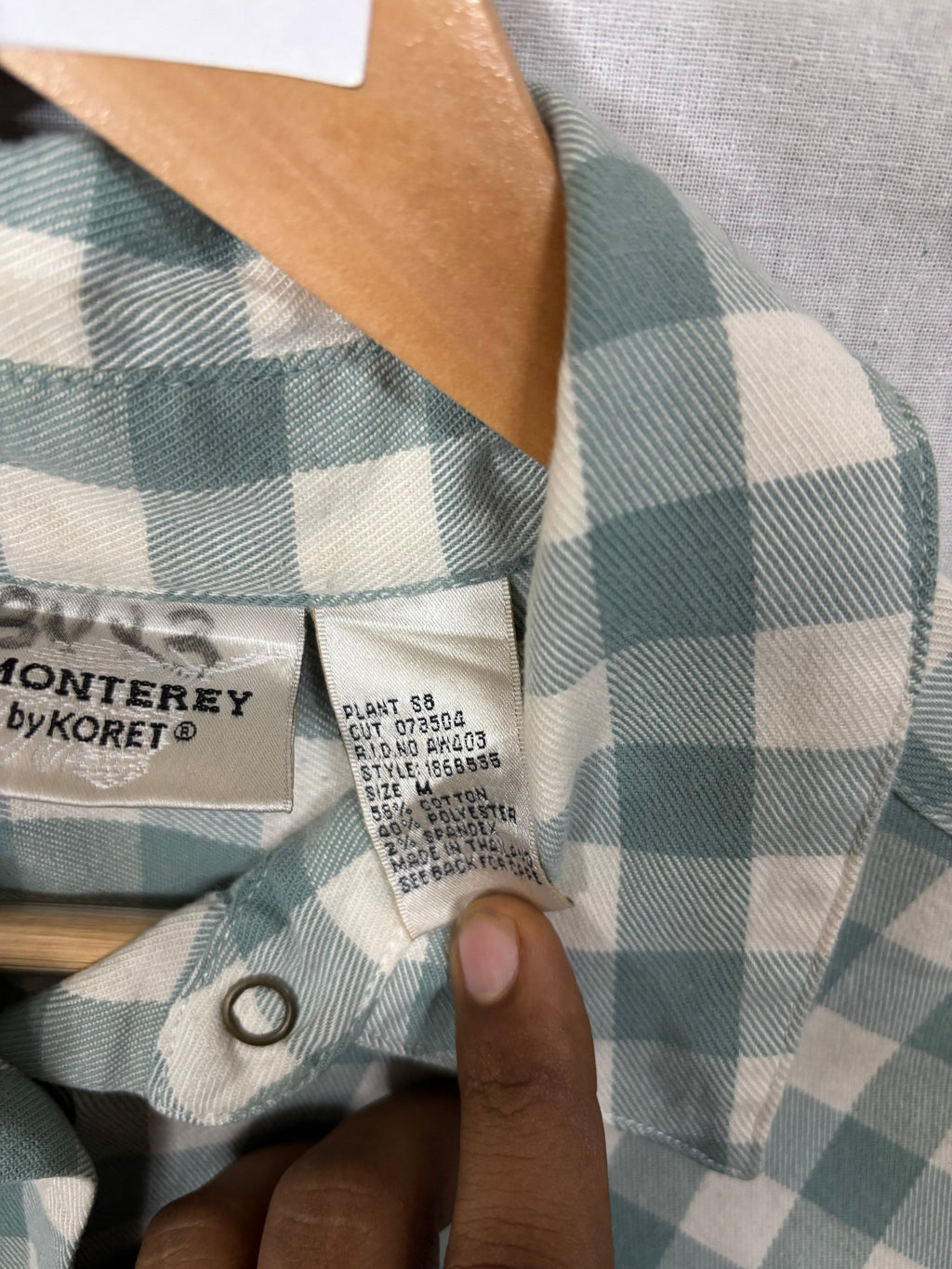 Flannel Shirt Vintage Streetwear Monterey