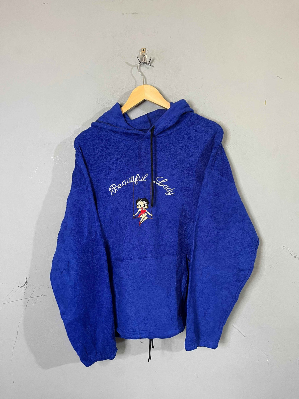 Hoodie Vintage Streetwear Oversized Beautiful lady