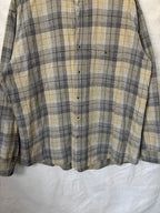 Flannel Shirt Vintage Streetwear Saxon