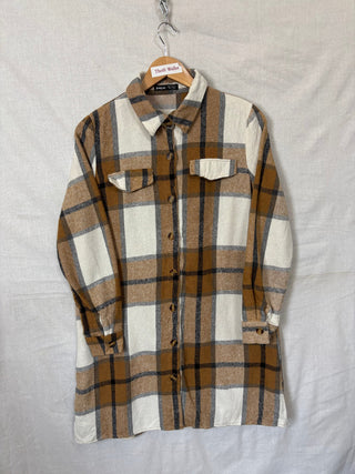 Flannel Shirt Vintage Streetwear Shien