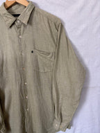Flannel Shirt Vintage Streetwear Perry Ellis