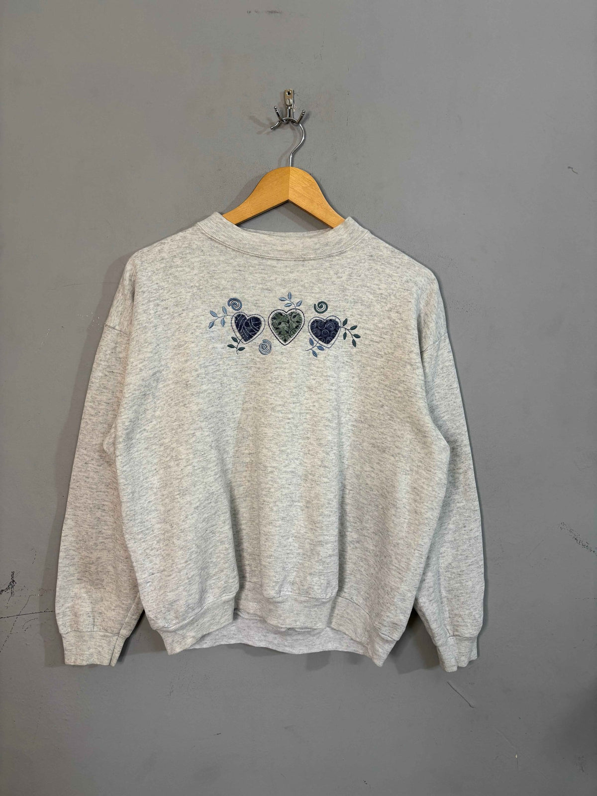 Sweatshirts Vintage Streetwear Three hearts