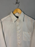 Full Sleeve Shirts Vintage Streetwear Arrow collar men