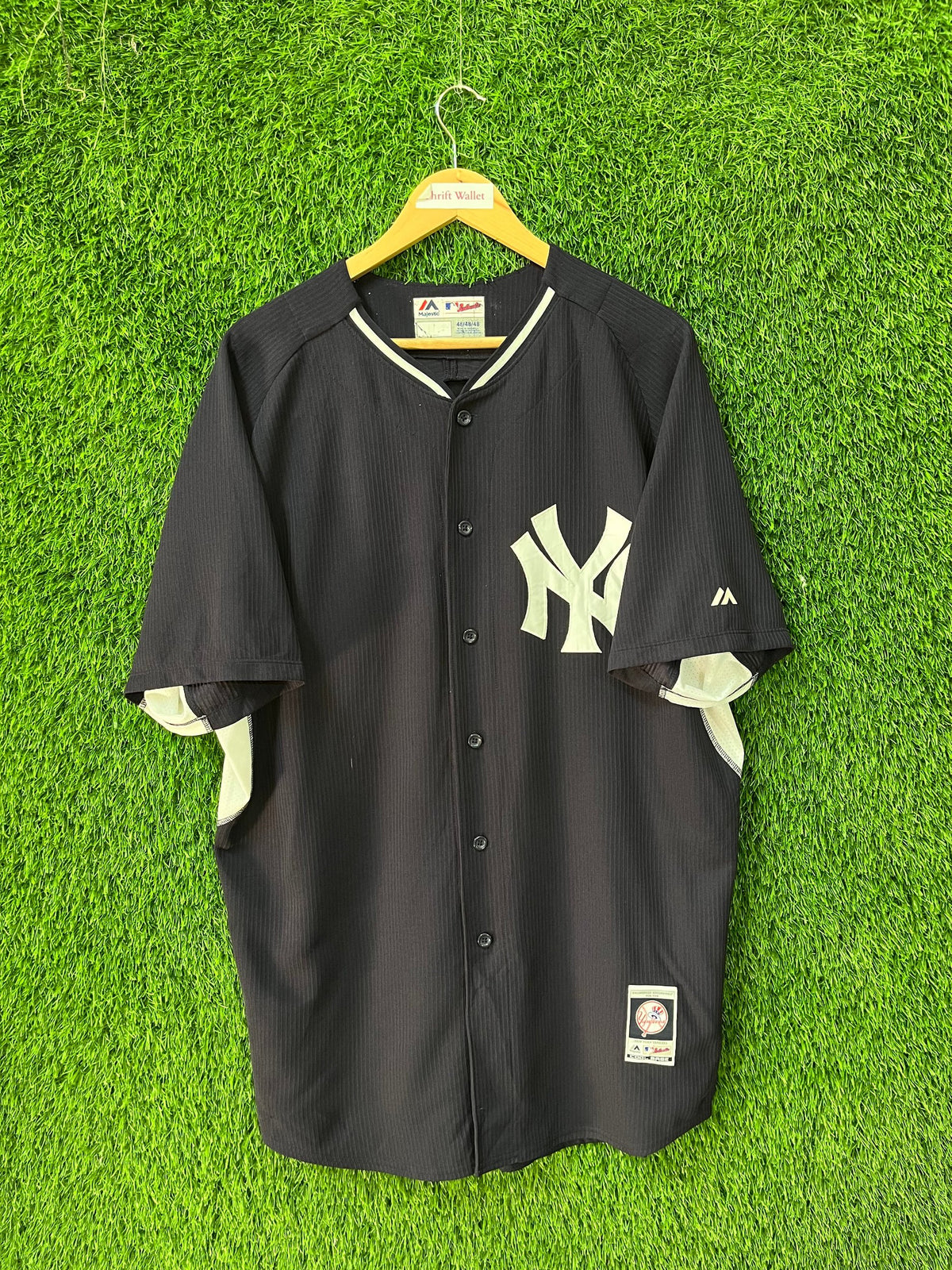 Baseball Jerseys Vintage Streetwear Oversized - NY Yankees