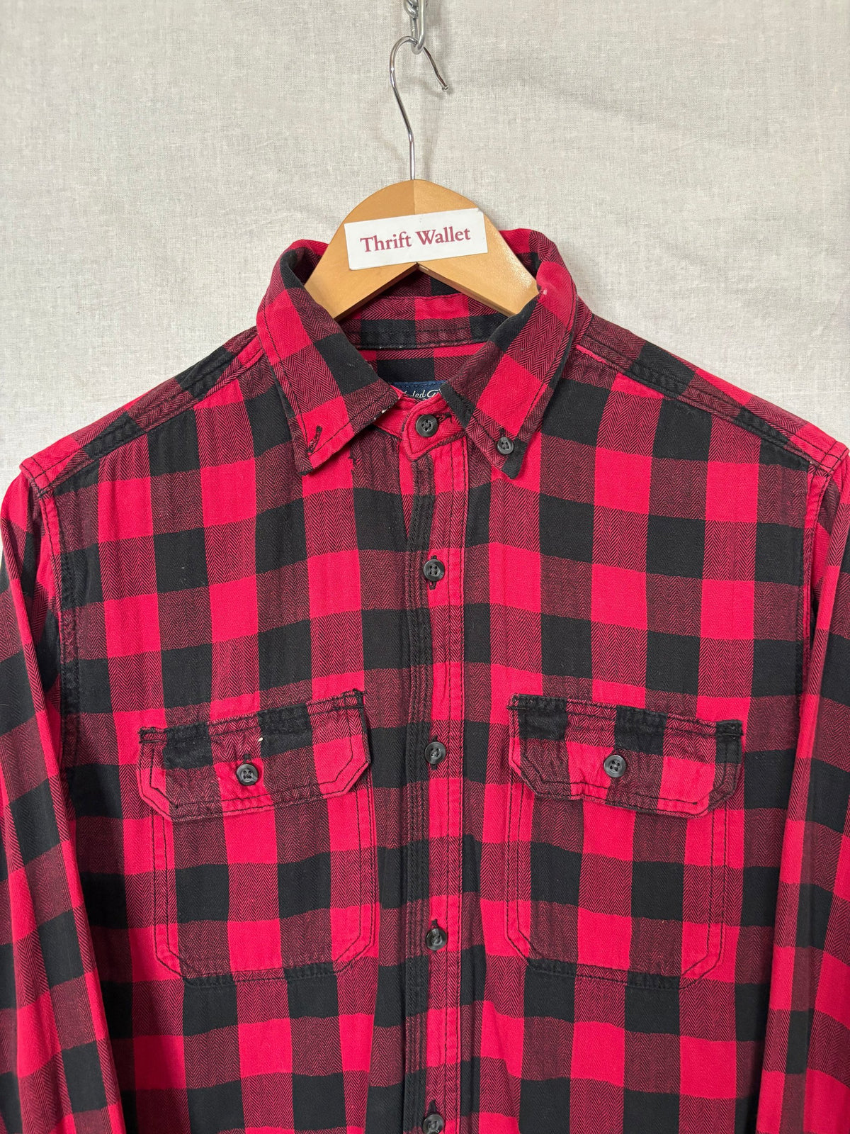 Flannel Shirt Vintage Streetwear Faded Glory