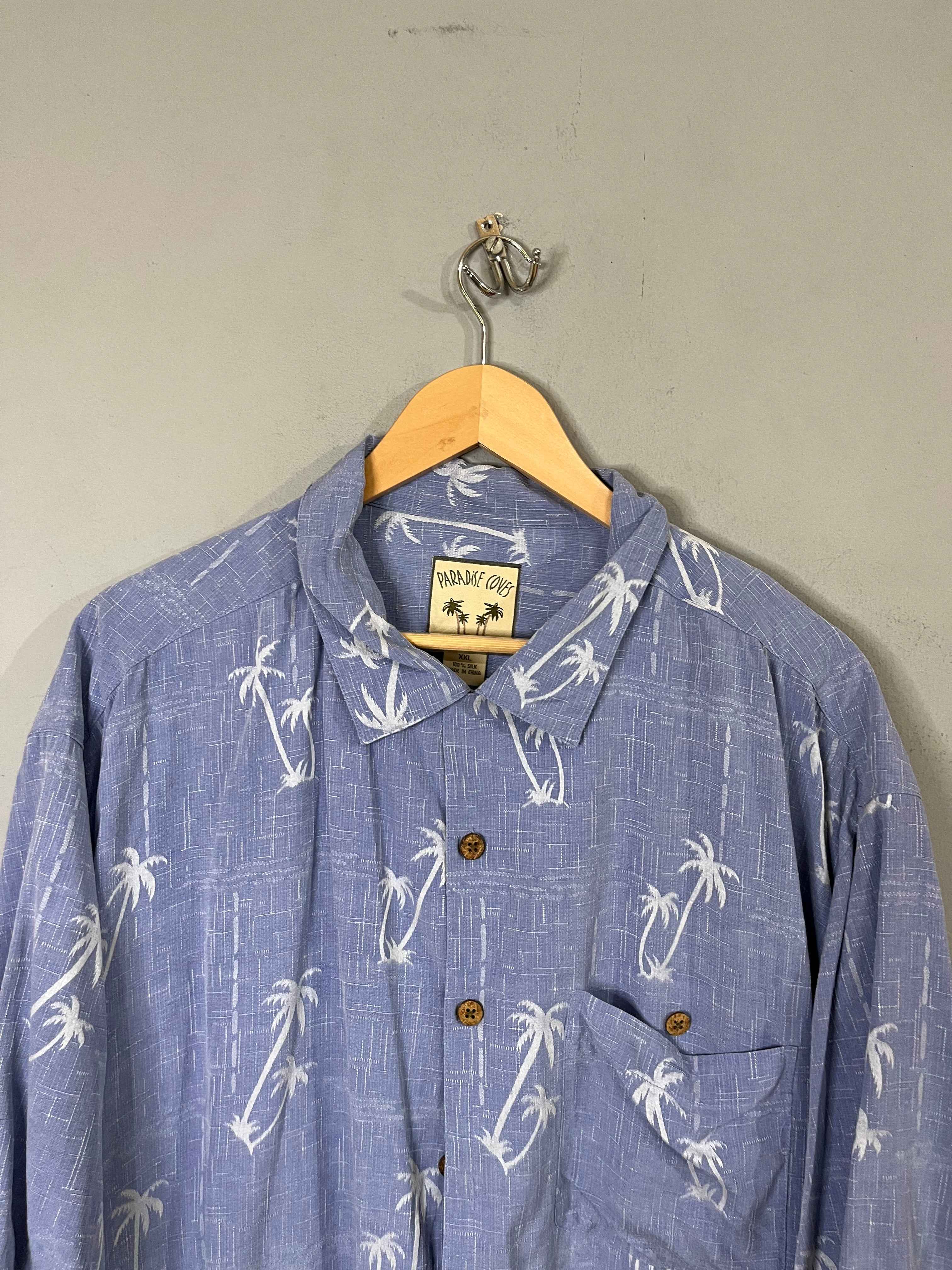 Half Sleeve Shirts Vintage Oversized Paradise Cones
