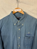 Full Sleeve Shirts Vintage Streetwear Lands End