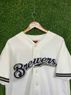 Baseball Jerseys Vintage Streetwear Oversized - Brewers
