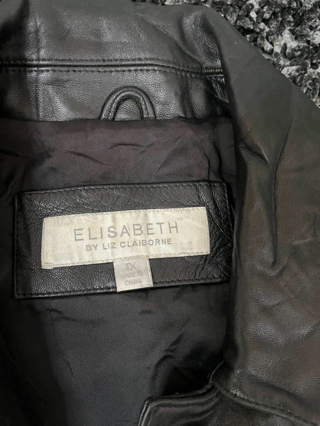 Leather Jackets Oversized Streetwear Elisabeth By Liz Claiborne