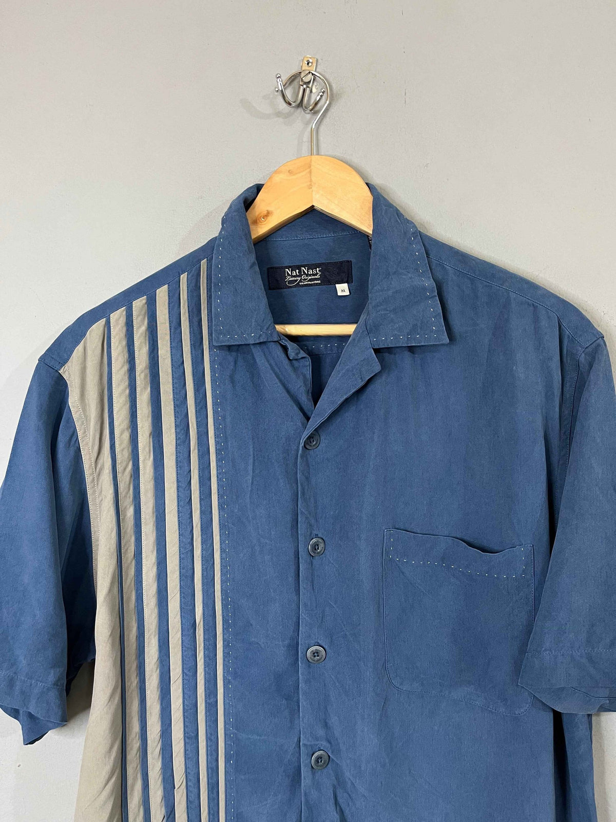 Half Sleeve Shirts Vintage Oversized Nat Nast