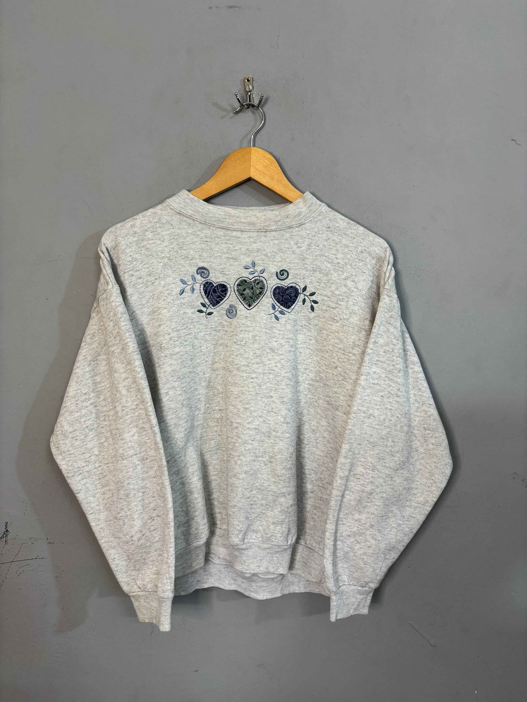 Sweatshirts Vintage Streetwear Three hearts