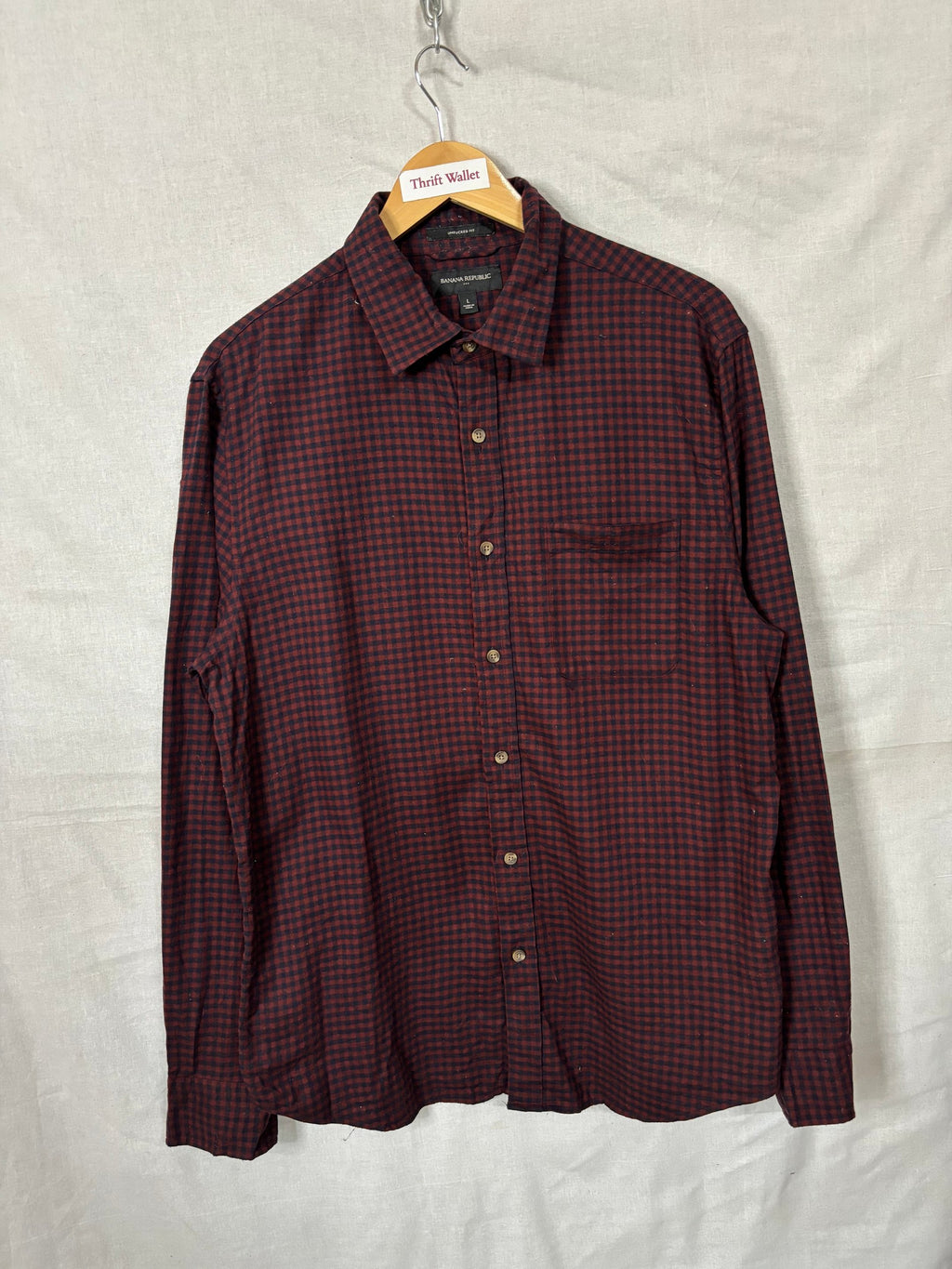 Flannel Shirt Vintage Streetwear Banana Republic
