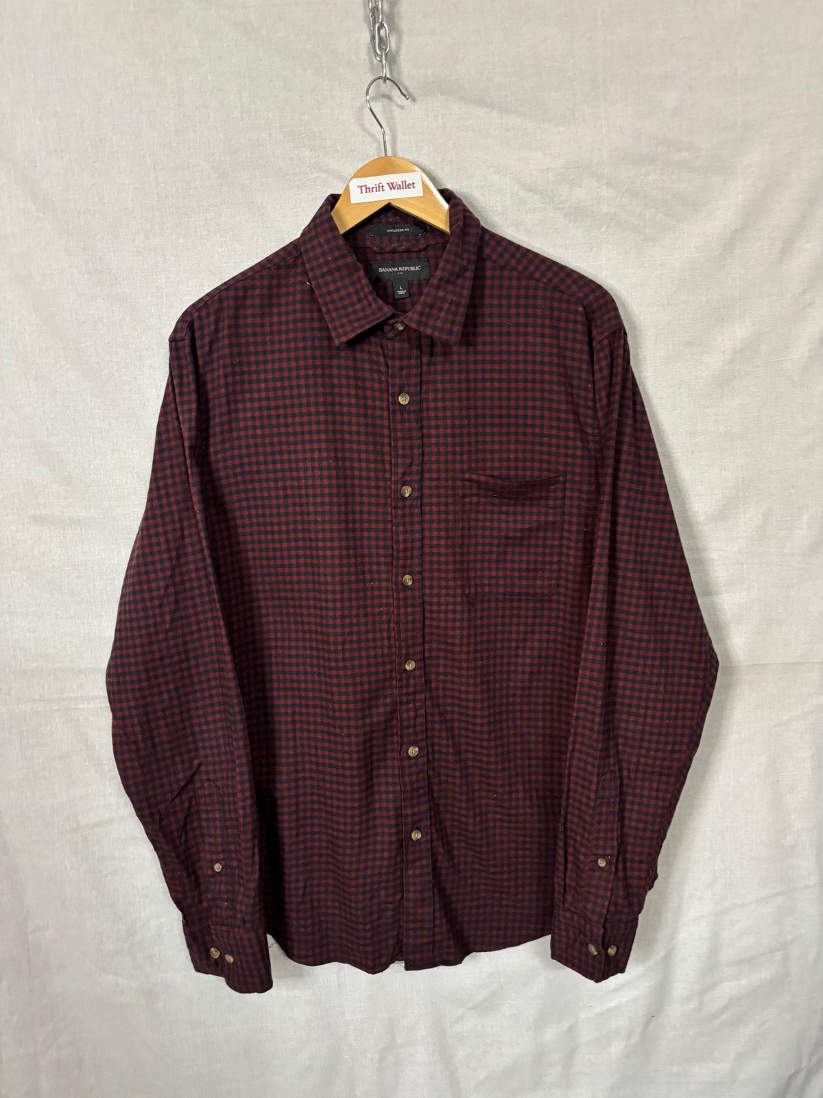 Flannel Shirt Vintage Streetwear Banana Republic