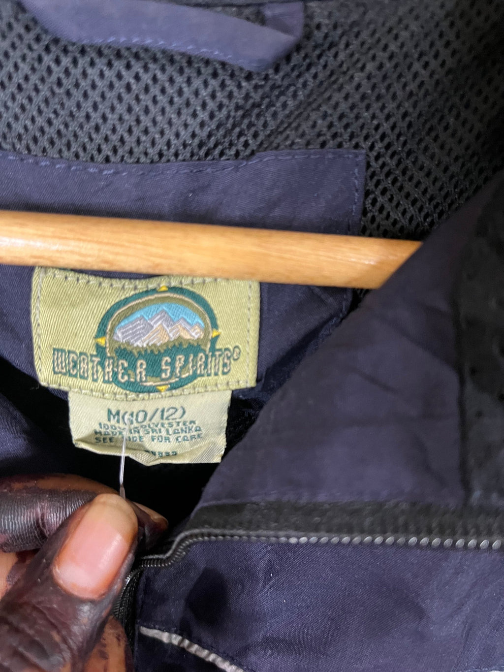 Jacket Vintage Retro / Throwback Weather Spirits