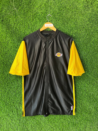 Half Sleeve Jerseys Vintage Retro / Throwback Lakers