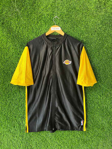Half Sleeve Jerseys Vintage Retro / Throwback Lakers