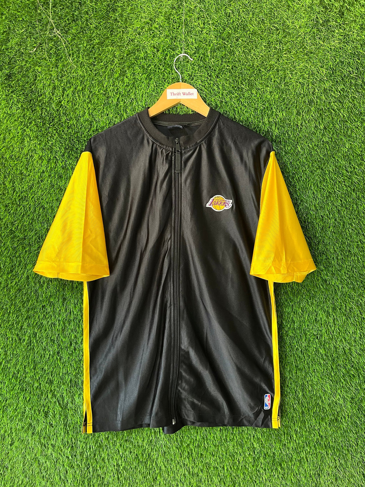 Half Sleeve Jerseys Vintage Retro / Throwback Lakers