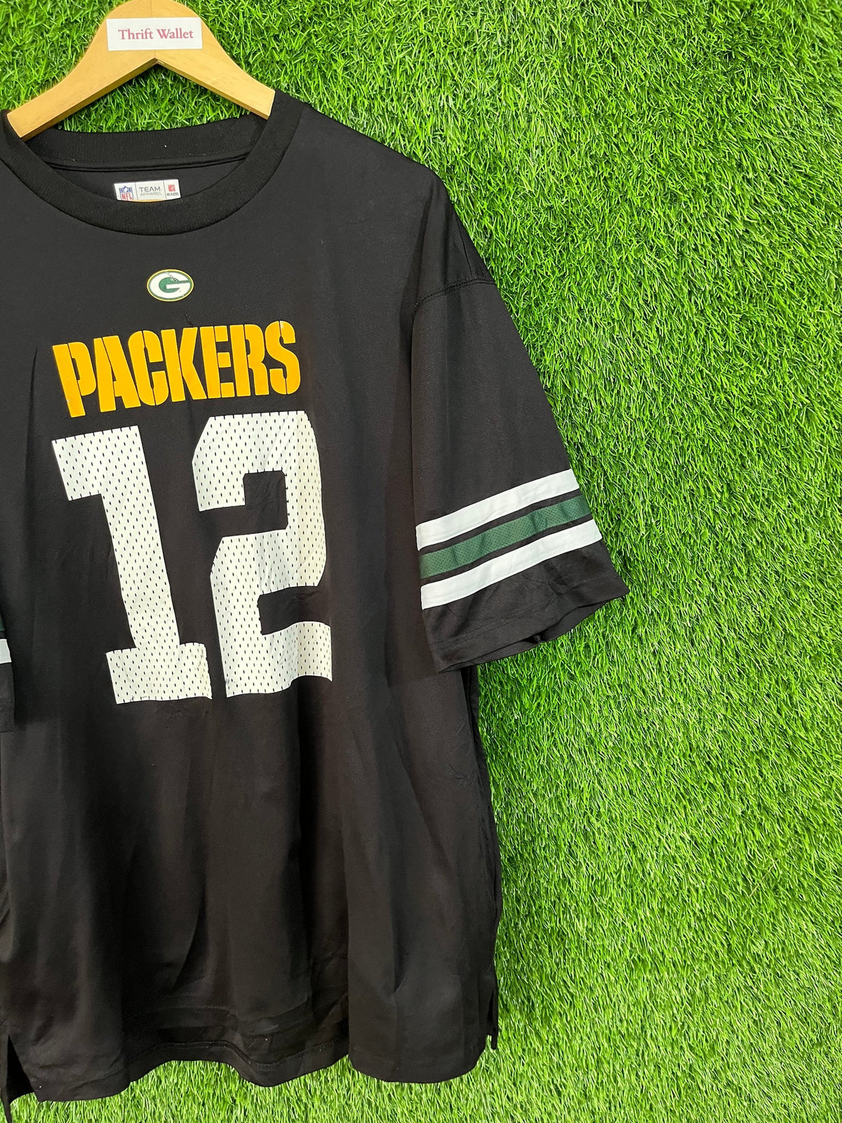 Half Sleeve Jerseys Vintage Streetwear Oversized - RODGERS 12