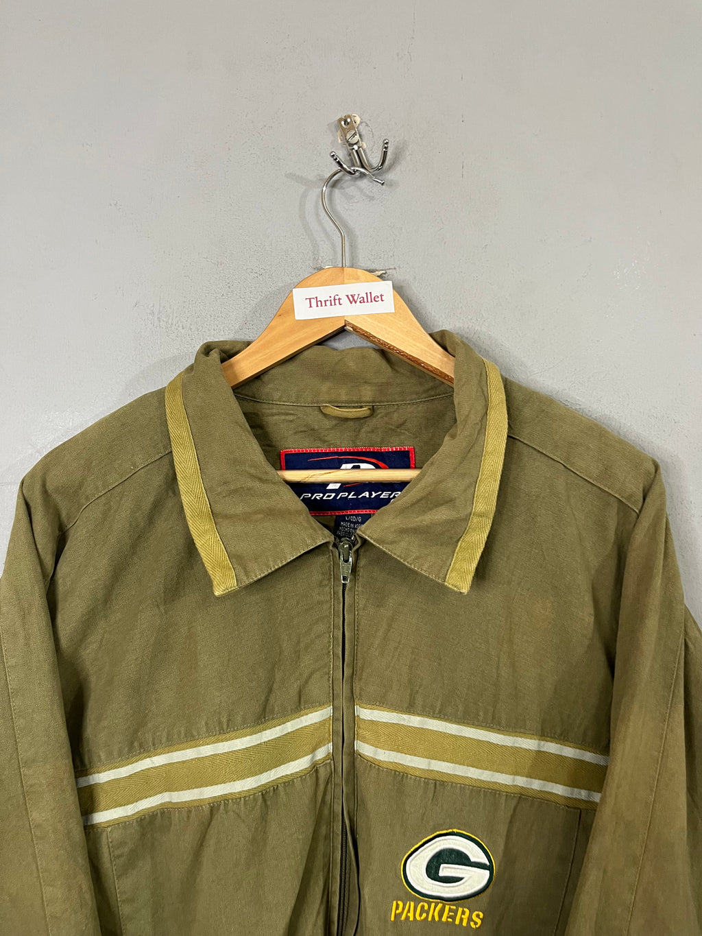 Jacket Oversized Vintage Green bay Packers Proplayer