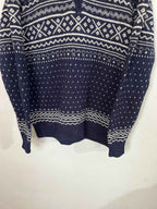 Cardigan Vintage Streetwear - Nordic Fairisle Uniqlo