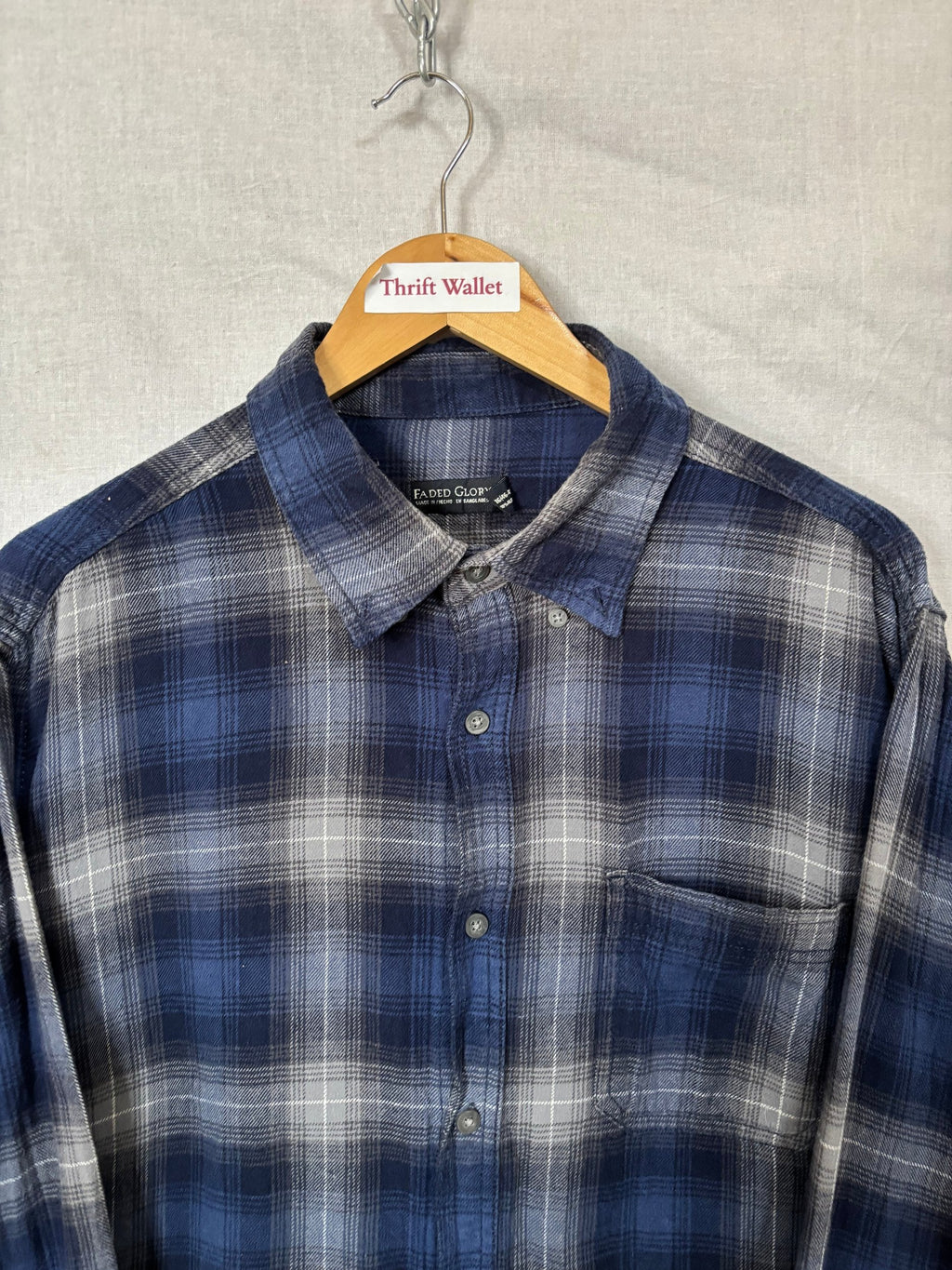 Flannel Shirt Vintage Streetwear Faded glory