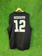 Half Sleeve Jerseys Vintage Streetwear Oversized - RODGERS 12