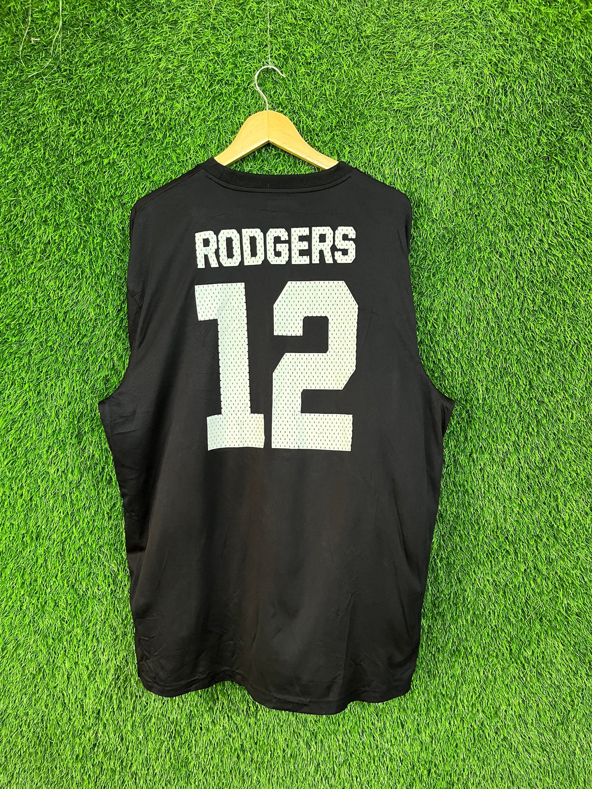 Half Sleeve Jerseys Vintage Streetwear Oversized - RODGERS 12