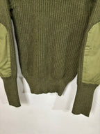 Cardigan Vintage Winter Wear - Army sweater