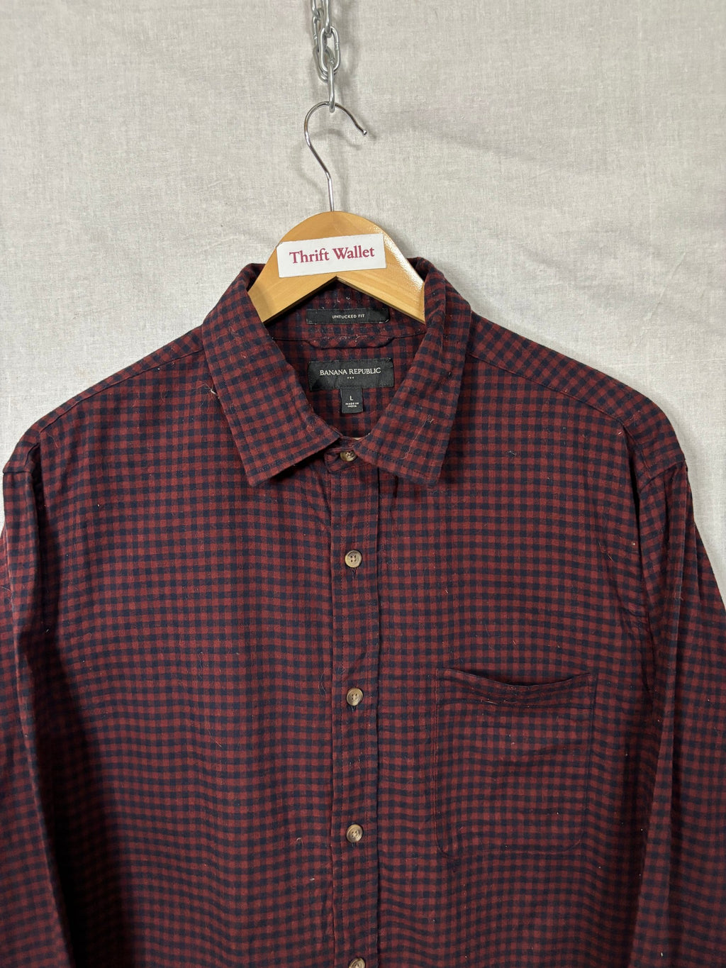 Flannel Shirt Vintage Streetwear Banana Republic