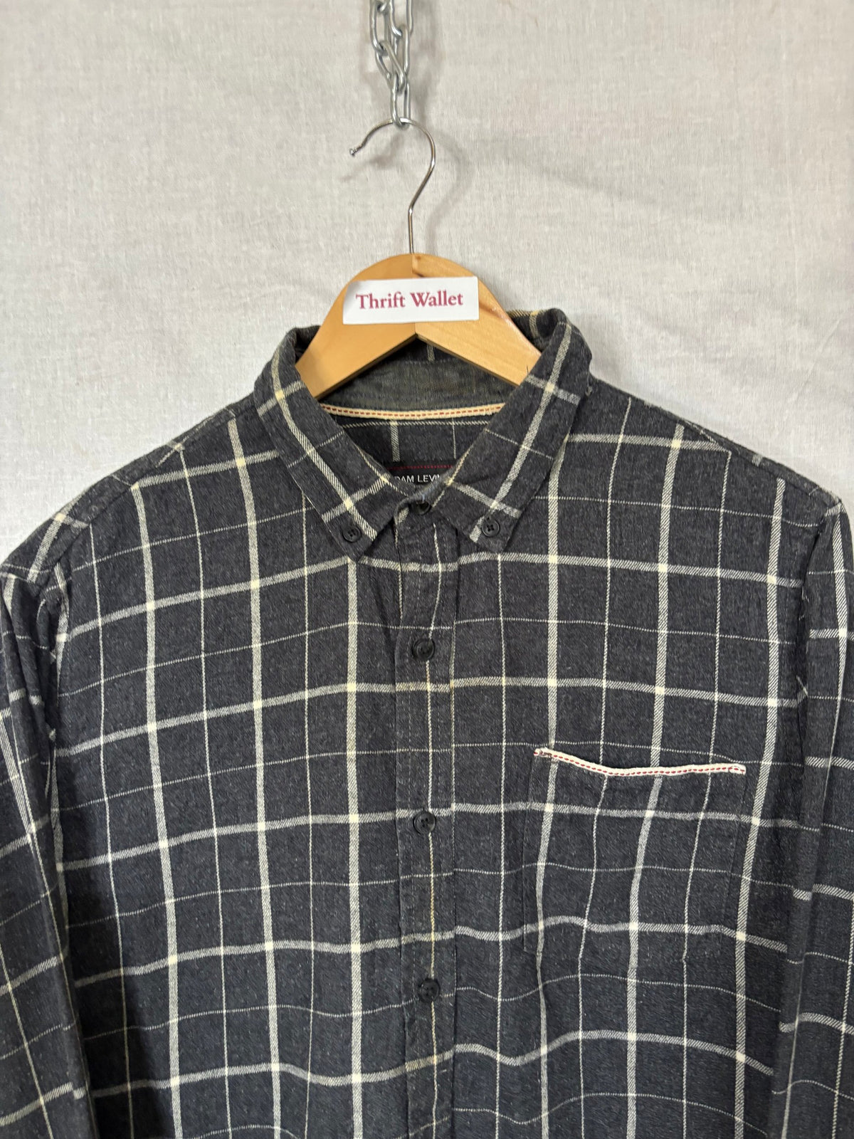 Flannel Shirt Vintage Streetwear Adam Levine