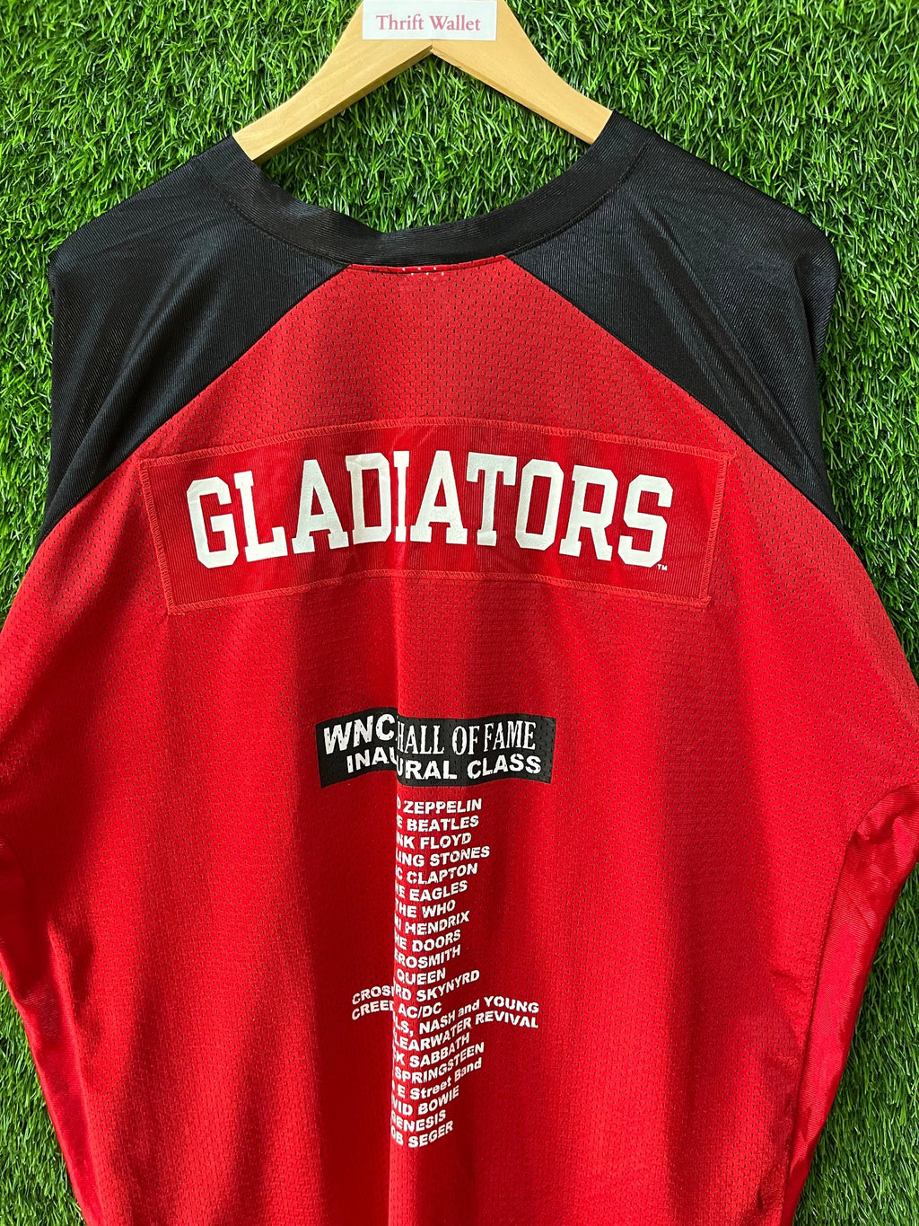 Half Sleeve Jerseys Vintage Streetwear Cleveland Gladiators