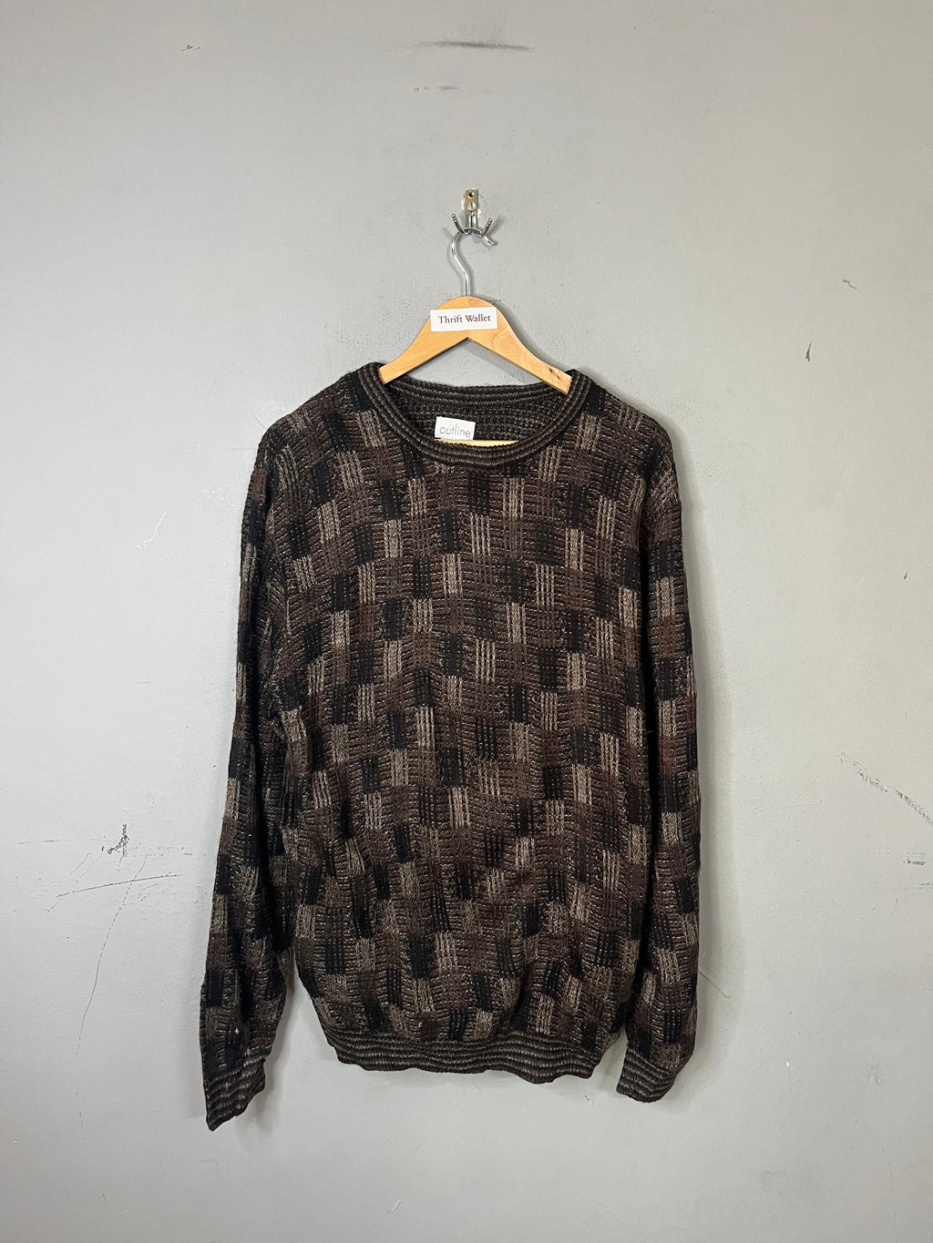 Cardigan Vintage Oversized - Outline