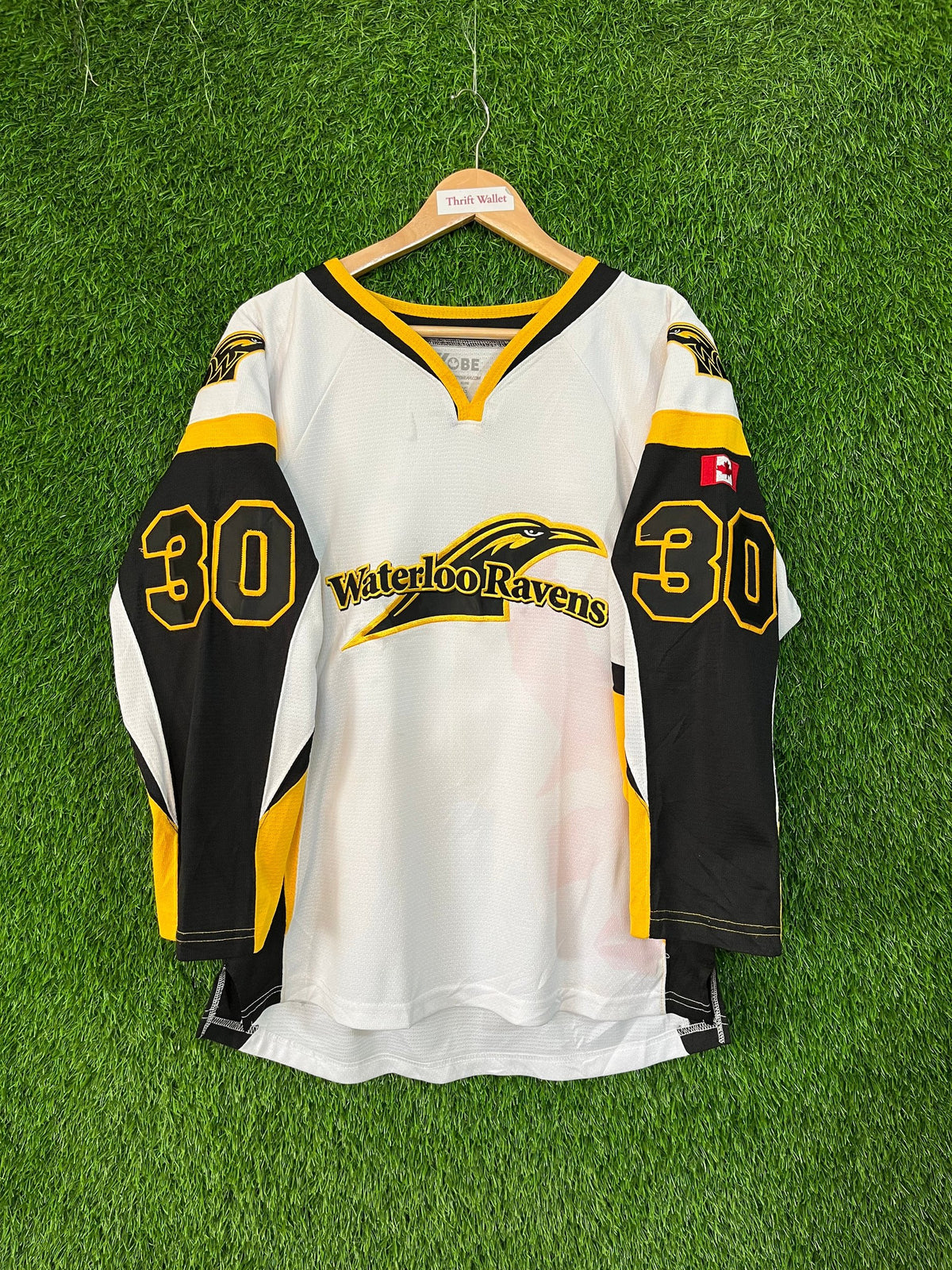 Ice Hockey Jerseys Vintage Retro / Throwback Y2K - Waterloo Ravens 30