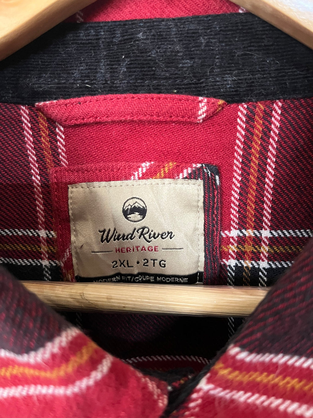 Flannel Shirt Vintage Streetwear Wind River