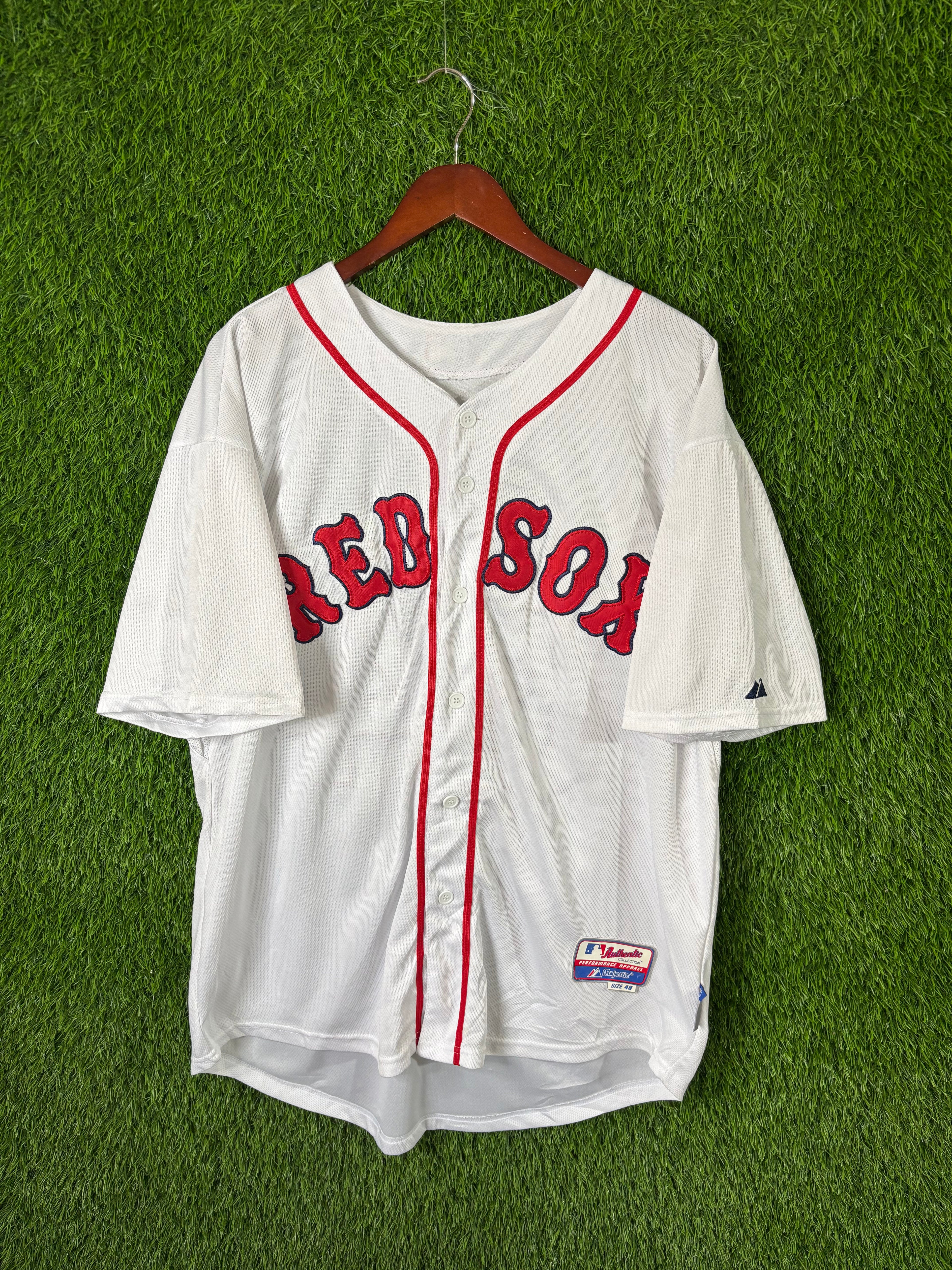 Baseball Jerseys Vintage Streetwear Red sox 34