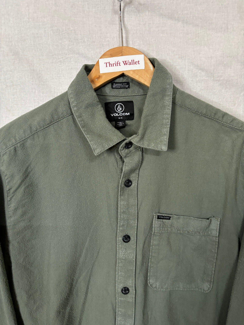 Flannel Shirt Vintage Streetwear Volcom