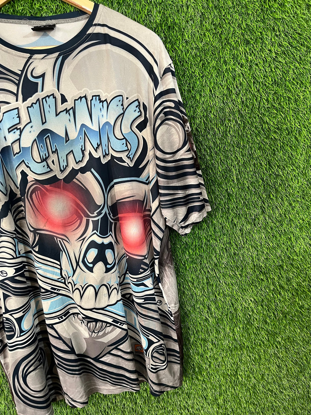 Half Sleeve Jerseys Vintage Streetwear - Mechanics 27