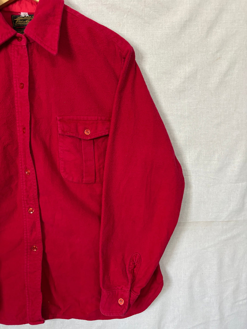 Flannel Shirt Vintage Streetwear Eddie bauer