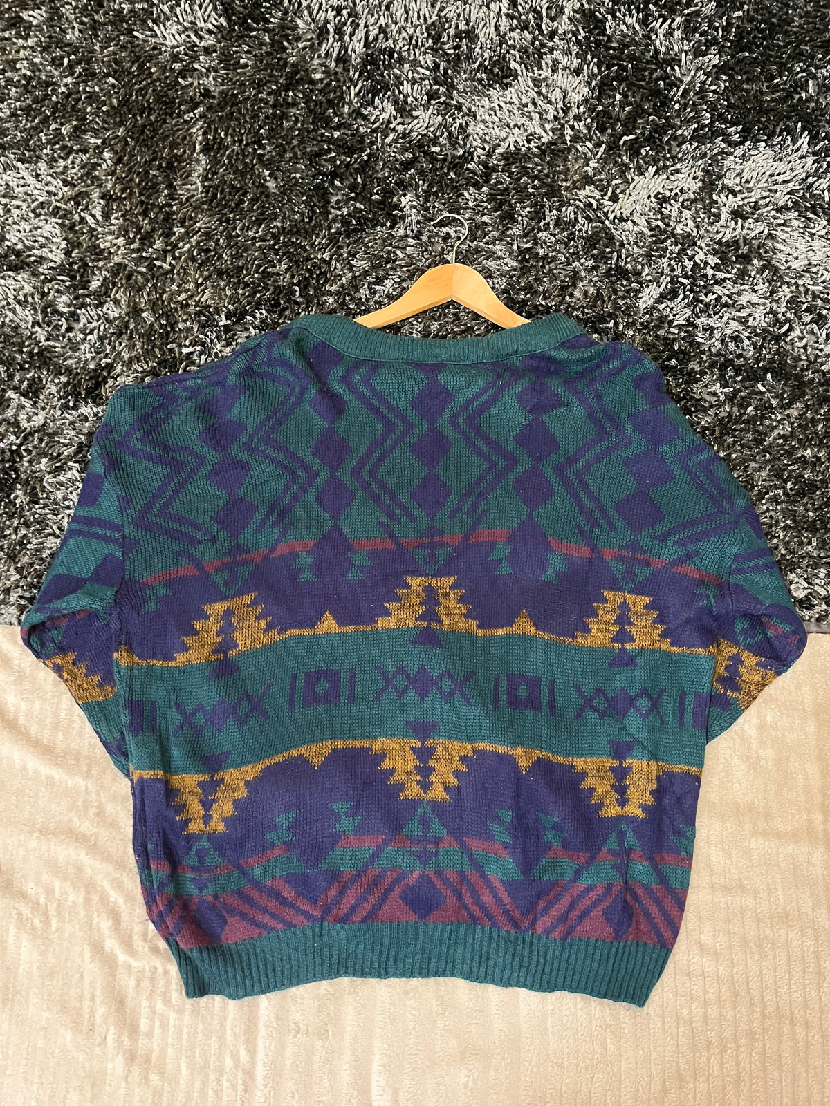 Cardigan Vintage Streetwear Oversized - Serge Sant Xves