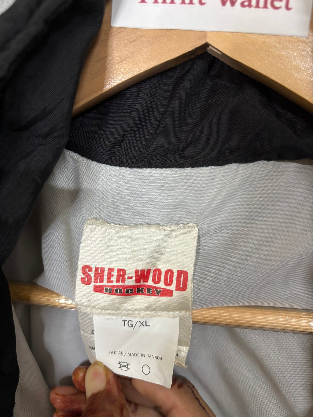 Windbreakers Vintage Streetwear Sher Wood hockey