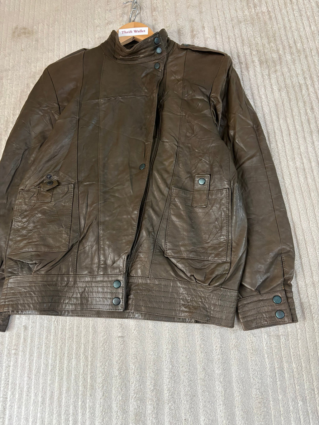 Leather Jackets Vintage Streetwear - Acabados