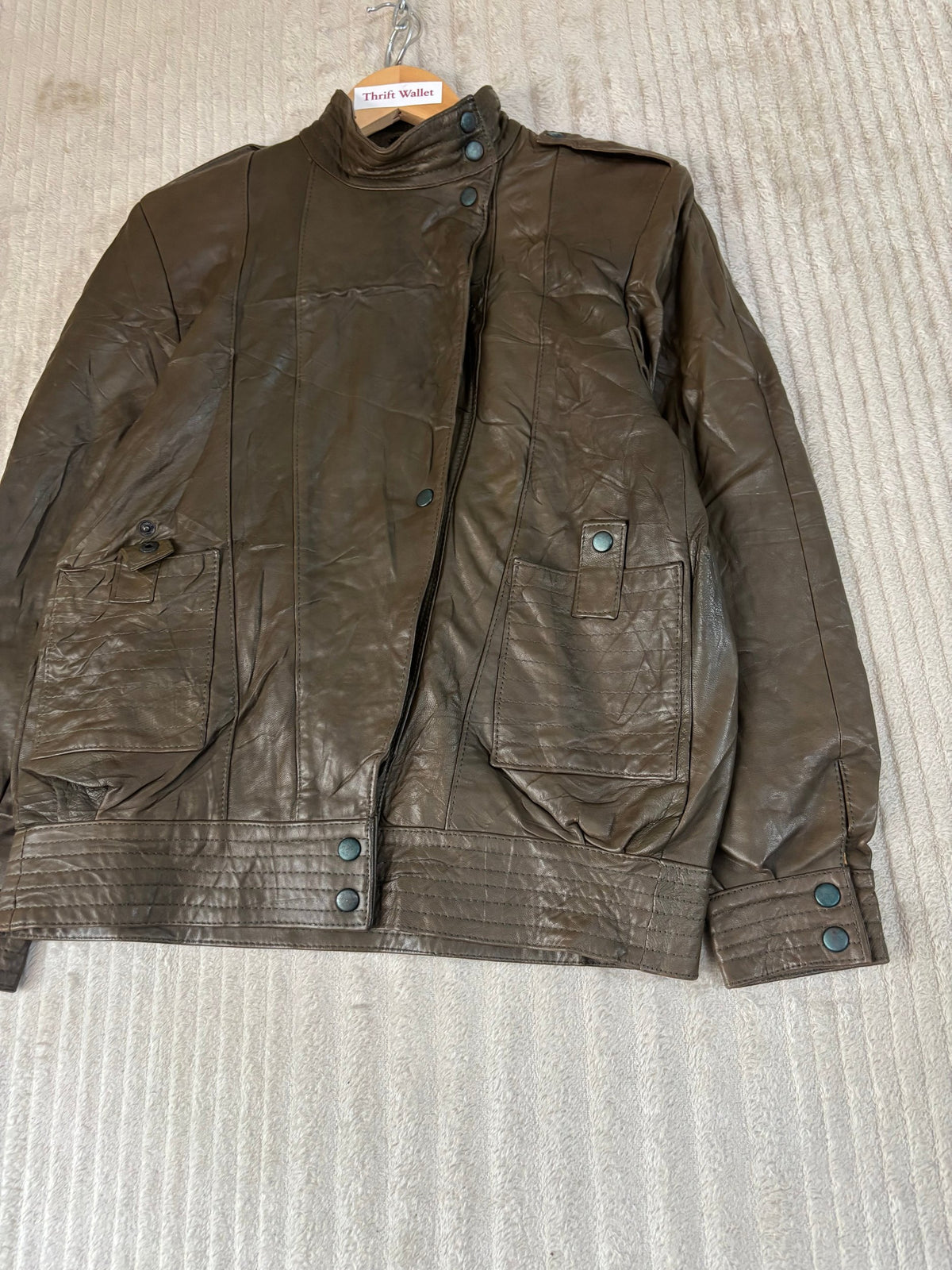 Leather Jackets Vintage Streetwear - Acabados