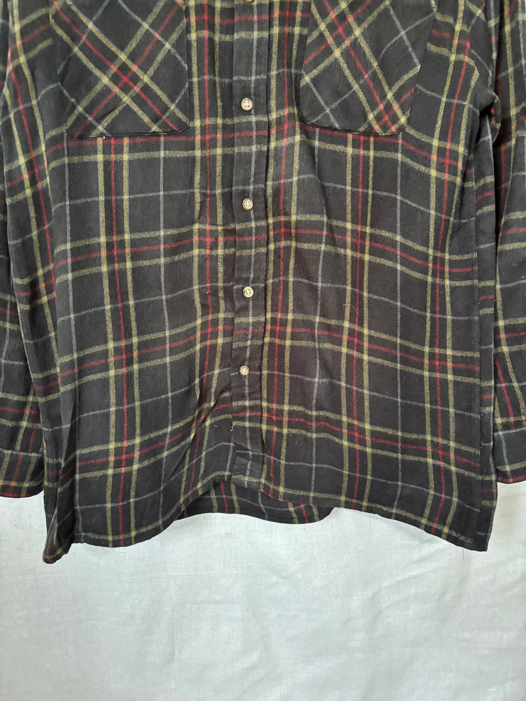 Flannel Shirt Vintage Streetwear John Blair