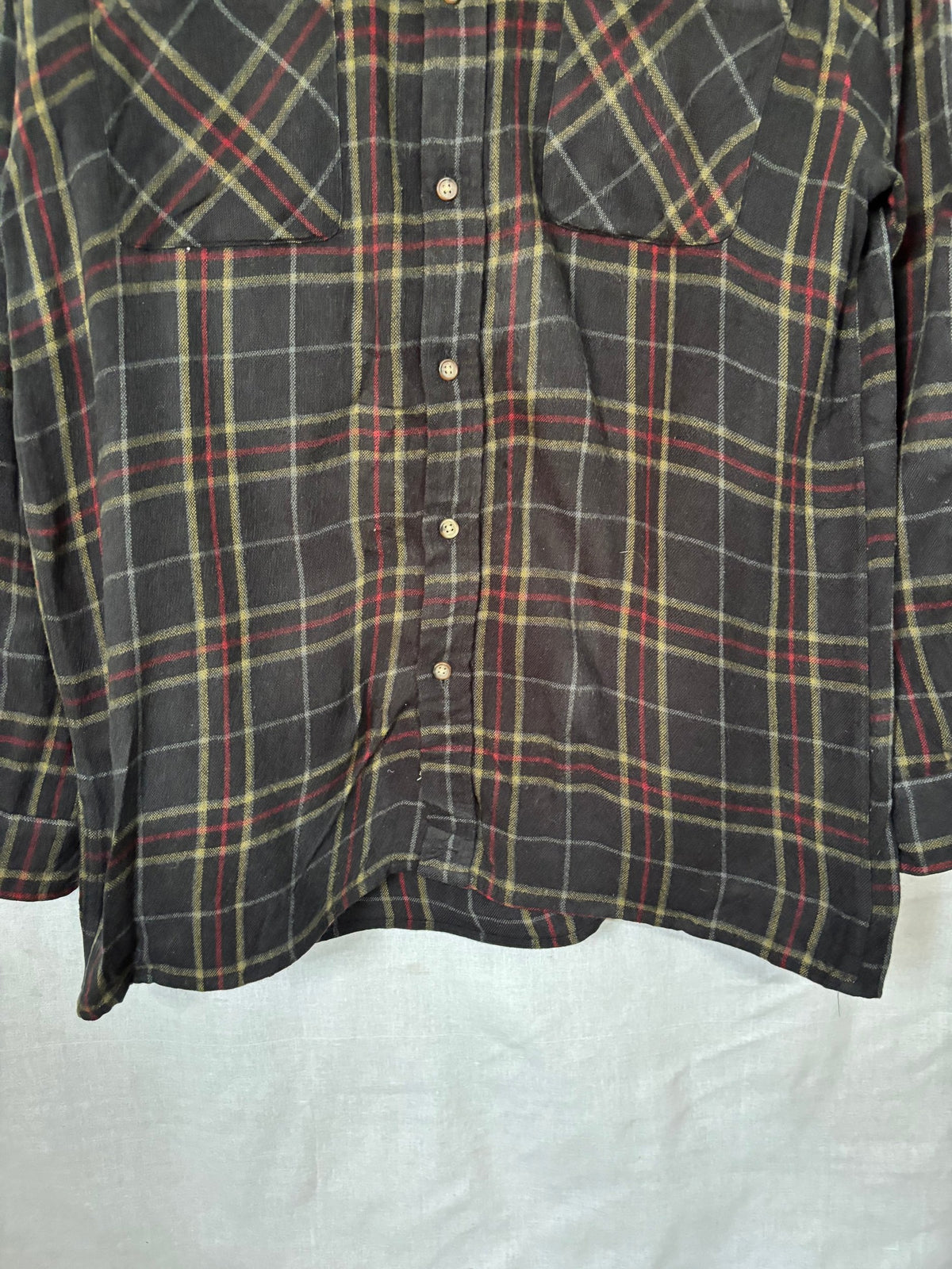 Flannel Shirt Vintage Streetwear John Blair